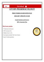 ATI RN PHARMACOLOGY PROCTORED EXAM WITH NGN 2026-2027 UPDATE EXAM Actual Questions and Answers 100- Guarantee Pass&period;pdf&NewLine;&NewLine;