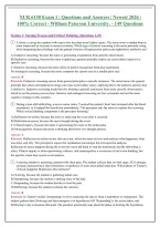 NUR Practice Exam Questions and Answers 2026-2027