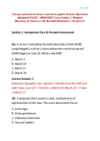 Vati pn maternal newborn exam latest update Practice Questions &lpar;Original&rpar; EXAM &vert; 2026&ndash;2027 Latest Update &vert; Original Questions & Answers with Detailed Rationales &vert; Graded A&plus;