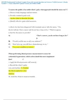 HESI RN Fundamentals Test Bank Complete Exam with Accurate Questions and Answers &lpar;Verified Answers&rpar; &vert; Already Graded A &plus; &vert; Latest &lpar;2026&sol;2027&rpar; Updated Version &lbrace;JUST RELEASED&rcub;