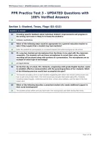 PPR Practice Test 3 &ndash; UPDATED Questions with&NewLine;100&percnt; Verified Answers