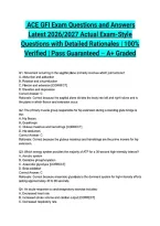  ACE GFI Exam Questions and Answers Latest 2026&sol;2027 Actual Exam-Style Questions with Detailed Rationales &vert; 100&percnt; Verified &vert; Pass Guaranteed &ndash; A&plus; Graded&NewLine;