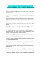 Solution Manual for Project Management A SocioTechnical Approach 2026 Release By Erik Larson Clifford Gray and Pinyarat Sirisomboonsuk With All Append