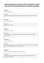 Uspa Skydiving B License Study Materials From&NewLine;Sim Expected Questions With Verified Answers&NewLine;