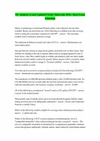 NC adjuster Exam Questions and Answers Already Passed Updated 2026