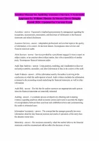 Solution Manual for Auditing Assurance Services A Systematic Approach by William Messier Jr Steven Glover Douglas Prawit QUESTIONS AND ANSWERS RATED A