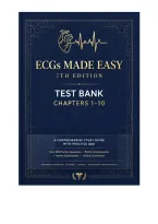 Test Bank for ECGs Made Easy&comma; 7th Edition &lpar;Aehlert&comma; 2022&rpar; Chapter 1-10 &vert; All Chapters