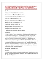 Nr 511 Midterm Practice Questions 2026&sol;2027 &vert; Differential &NewLine;Diagnosis And Primary Care Practicum &vert; Questions & &NewLine;Verified Answers Plus Rationales &vert; Instant Pdf Download&period;
