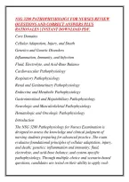 Nsg 3280 Pathophysiology For Nurses Review &NewLine;Questions And Correct Answers Plus &NewLine;Rationales &vert; Instant Download Pdf&period;