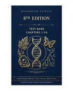 Test Bank for Biological Science&comma; 8th edition by Scott Freeman&comma; Kim Quillin&comma; Chapter 1-54 &vert; All Chapters