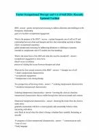 The Intentional Relationship Occupational Therapy and Use of Self Taylor 2026 Complete Questions and Verified Answers