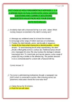 2027 Evolve HESI Fundamentals Test Bank Versions 1&comma; 2 and 3 &vert; Questions&comma; Answers and Rationales