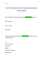 NUR 254 Exam &num;2 2025 &ndash; Authentic Questions and Answers on Musculoskeletal&comma; Skin&comma; and Burn Nursing&NewLine;&NewLine;