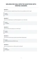 Welding Red Seal Expected Questions With&NewLine;Verified Answers