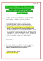 2027 Evolve HESI Fundamentals Test Bank Versions 1&comma; 2 and 3 &vert; Questions&comma; Answers and Rationales