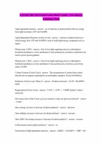 Cal Poly Bio 161 Final Exam Questions and Answers Graded A Verified Latest Update