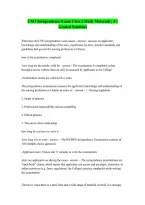 CNO Jurisprudence exam class 2 Verified Latest Update