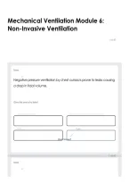 Mechanical Ventilation Module 6&colon; Non-Invasive Ventilation