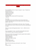 NC BLET Criminal Investigation Questions and Answers Graded A Questions and Answers 100 Pass