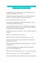 Nevada State Board License Exam for Esthetics Latest 2026 Graded A Verified Questions with 100 Correct Answers Graded A