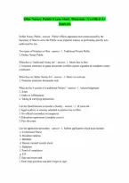 Ohio Notary Public Exam 100 Correct Answers Verified A Graded