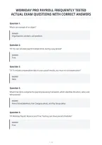 Workday Pro Payroll Frequently Tested&NewLine;Actual Exam Questions With Correct Answers