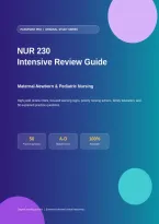 NUR 230 Maternal and Pediatric Nursing Intensive Review Guide &vert; Key Concepts and 50 Practice Questions