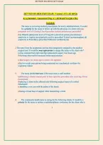 2027 NGN RN HESI EXIT EXAM - Verṣion 1 &lpar;V1&rpar; All 160 Qṣ &NewLine;& Aṣ Included - Guaranteed Paṣṣ A&plus; &lpar;All Brand NewQ&A Picṣ &NewLine;Included&rpar; 