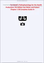20230715201340 64B2Fdf416F6C Test Bank For Gould S Pathophysiology For The Health Professions 7Th&period;&period;&period; - Graded A&plus;&period;&period;&period;