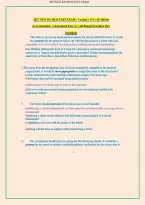 2027 NGN RN HESI Exit Exam V1 Practice Questions and Answers