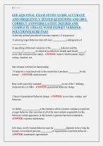 Edf 6226 Final Exam Study Guide Accurate &NewLine;And Frequently Tested Questions And 100&percnt; &NewLine;Correct Answers&vert;&vert; Latest 2025&sol;2026 And &NewLine;Complete Update With Expert Verified &NewLine;Solutions&vert;&vert; Sure Pass 