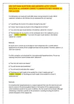 HESI Exit Exam Verified Questions & Answers &vert; Latest 2025&sol;2026 Edition &vert; Graded A&plus; for Success