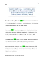 NSG 500 Exam 1 Study Guide &vert; Advanced Health Assessment Q&A &vert; Latest 2025&sol;2026 Edition &vert; Graded A&plus;