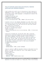 Tncc 9Th Edition Latest 2025&sol;2026 Update &vert; Verified &NewLine;Questions And Answers Graded A&plus; 