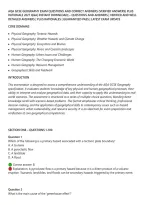 Aqa Gcse Geography Exam Questions And Correct Answers &lpar;Verified Answers&rpar; Plus&NewLine;Rationale 2027 Q&A&vert; Instant Download&rsqb; &ndash; Questions And Answers &vert; Verified And Well&NewLine;Detailed Answers &vert; Plus Rationales &vert; Guaranteed Pass &vert; Latest Exam Update&NewLine;