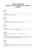 Hazmat Ops Mfri Review Frequently&NewLine;Tested Actual Exam Questions With&NewLine;Correct Answers