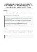 Hesi Case Study Rheumatoid Arthritiswith&NewLine;Joint Arthroplasty Frequently Tested Actual&NewLine;Exam Questions With Correct Answers&NewLine;
