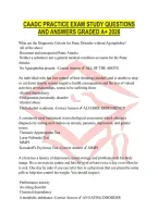 Caadc Practice Exam Study Questions And Answers Graded A&plus; 2026
