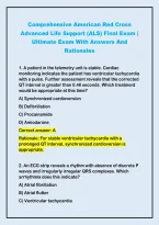2026&ndash;2027 Ultimate Emergency Medical Services &lpar;EMS&rpar; Certification Exam Bundle &mdash; ACLS&comma; BLS&comma; PALS&comma; ALS&comma; EMR&comma; EMT&comma; and Paramedic &lpar;NREMT & AHA&sol;American Red Cross&rpar;&colon; Comprehensive Exams with Correct Answers and Rationales for First-Time Certification Success