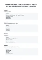 Hondros Nur 176 Test 1&NewLine;Latest Actual Exam With Verified Questions &&NewLine;Correct Answers&NewLine;