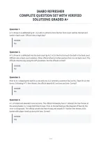 Iaabo Refresher&NewLine;Complete Question Set With Verified&NewLine;Solutions Graded A&plus;