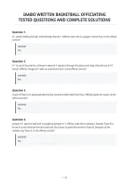 Iaabo Written Basketball Officiating&NewLine;Tested Questions And Complete Solutions&NewLine;