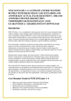 Nur 210 Exams 1&ndash;4&colon; Ultimate Course Mastery &NewLine;Bundle With High-Yield Case Scenarios And &NewLine;Answer Key Actual Exam &lbrack;Question 1- 200&rsqb; And &NewLine;Answers Updated 2026&sol;2027&vert; 100&percnt; &NewLine;Verified&vert;Detailed Rationales &ndash;Pass &NewLine;Guaranteed A&plus; Graded &vert;Instant Download 
