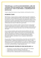 Nur 210 Exams 1&ndash;4 Actual Exam &lbrack;Question 1- 200&rsqb; And &NewLine;Answers Updated 2026&sol;2027&vert; 100&percnt; Verified&vert;Detailed &NewLine;Rationales &ndash;Pass Guaranteed A&plus; Graded &vert;Instant &NewLine;Download 