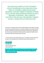 Mus 354 Exam 2 Arizona State University Latest Updated Real Final Practice Exam With All Possible Complete Detailed Questions And 100&percnt; Correct Verified Answers Fully Solved With Certified Rationales Plus Reliable Answer Key &lpar; 100&percnt; Complete Solutions&rpar; 2026