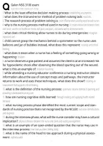 Galen NSG 3100 Exam &ndash; Fundamental Nursing Concepts and Skills Exam