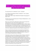 For Contemporary Nursing Issues Trends Management 7th 8th by Barbara Cherry Susan R JacobIn Verified Questions with 100 Correct Answers Graded A
