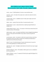 for Macroeconomics Glenn Hubbard Anthony Patrick OBrien Complete Questions and Verified Answers