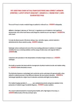 Rte 1000 Final Exam Actual Exam Questions And Correct Answers &NewLine;&lpar;Verified&rpar; &vert; Latest Update 2026&sol;2027 &vert; Graded A&plus; &vert; Brand New &vert; 100&percnt; &NewLine;Guaranteed Pass