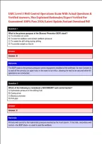 IADC Level 3 Well Control Operations Exam With Actual Questions & &NewLine;Verified Answers&comma; Plus Explained Rationales&sol;Expert Verified For &NewLine;Guaranteed 100&percnt; Pass 2026&sol;Latest Update&sol;Instant Download Pdf